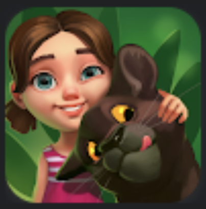 Coral Haven game icon featuring character with straw hat